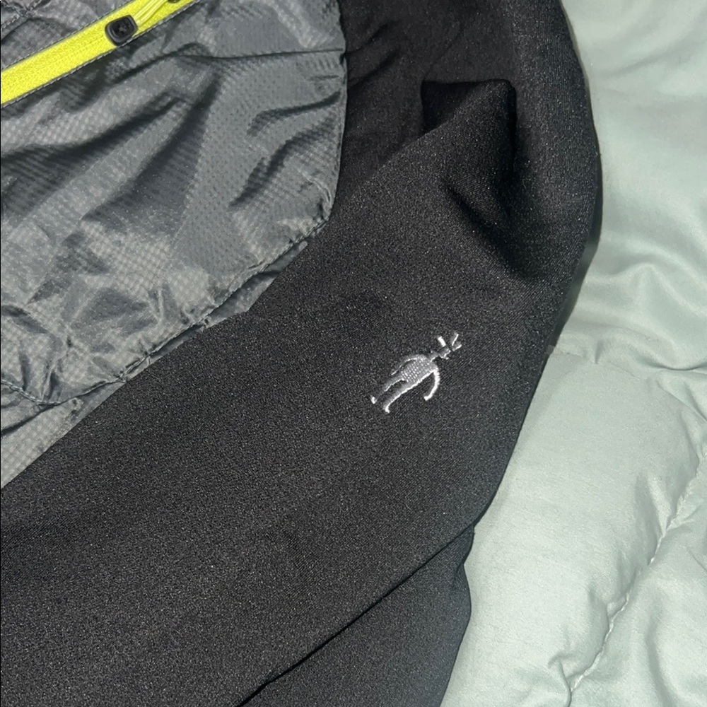 Smartwool Performance Jacket Black And Gray Hybri… - image 5